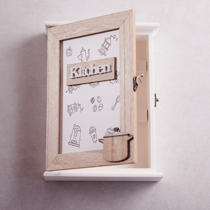 Key Box Wall Hanging - Kitchen (5 Hooks) - eazy wagon