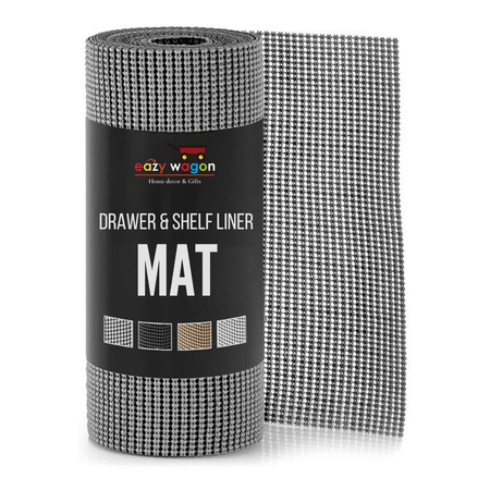 Kitchen Shelf Liner Mat (Grey) - eazy wagon