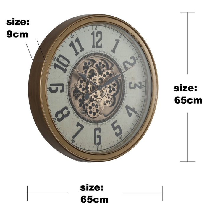 Mechanical clock - Duke Industrial (Y741 - 26") - eazy wagon