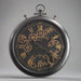 Mechanical clock - French chronograph Black (Y636 - 21") - eazy wagon