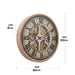 Mechanical clock - Gold Wheel (Y616 - 24") - eazy wagon