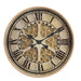 Mechanical clock - Gold Wheel (Y616 - 24") - eazy wagon