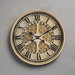 Mechanical clock - Gold Wheel (Y616 - 24") - eazy wagon