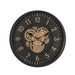 Mechanical clock - Royal Matte Black Round (Y751 - 20") - eazy wagon