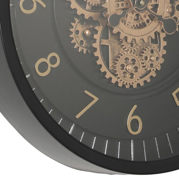 Mechanical clock - Royal Matte Black Round (Y751 - 20") - eazy wagon