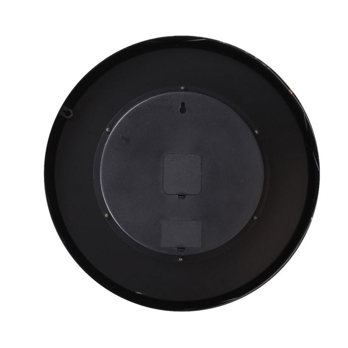 Mechanical clock - Royal Matte Black Round (Y751 - 20") - eazy wagon
