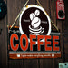 Metal Plates - Coffee Makes Everything Possible - eazy wagon