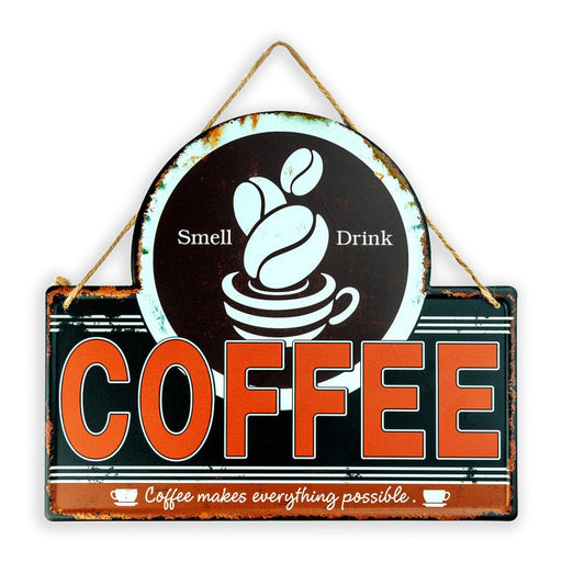 Metal Plates - Coffee Makes Everything Possible - eazy wagon