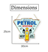 Metal Plates - Petrol Station - eazy wagon
