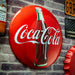 Metal Shield wall decor - C cola (16x16") - eazy wagon