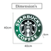Metal Shield wall decor - Star bucks (16x16") - eazy wagon