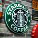 Metal Shield wall decor - Star bucks (16x16") - eazy wagon
