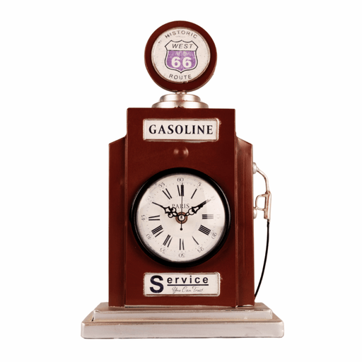 Model Clock - Gasoline Pump Clock Red - eazy wagon
