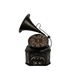 Model Clock - Retro Gramophone Clock black - eazy wagon