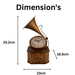 Model Clock - Retro Gramophone Clock Gold - eazy wagon