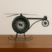 Model Clock - Retro Helicopter Clock Green - eazy wagon