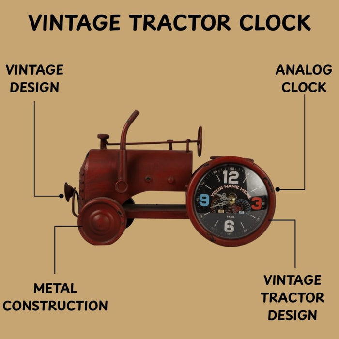 Model Clock - Tractor - eazy wagon