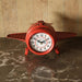 Model Clock - Vintage Fighter Plane Shaped clock - Red - eazy wagon