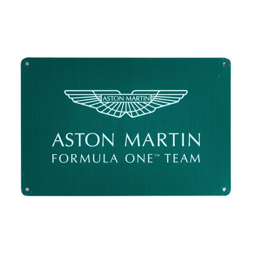 Number Plates Big Wall Sign – Aston Martin Formula One Team - eazy wagon