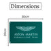 Number Plates Big Wall Sign – Aston Martin Formula One Team - eazy wagon