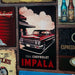 Number Plates Big Wall Sign – Chevrolet Impala 1964 - eazy wagon