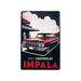 Number Plates Big Wall Sign – Chevrolet Impala 1964 - eazy wagon
