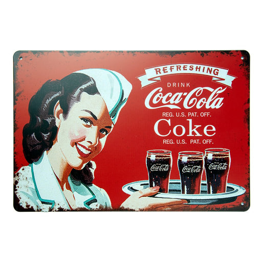 Number Plates Big wall sign - Drink C cola - eazy wagon