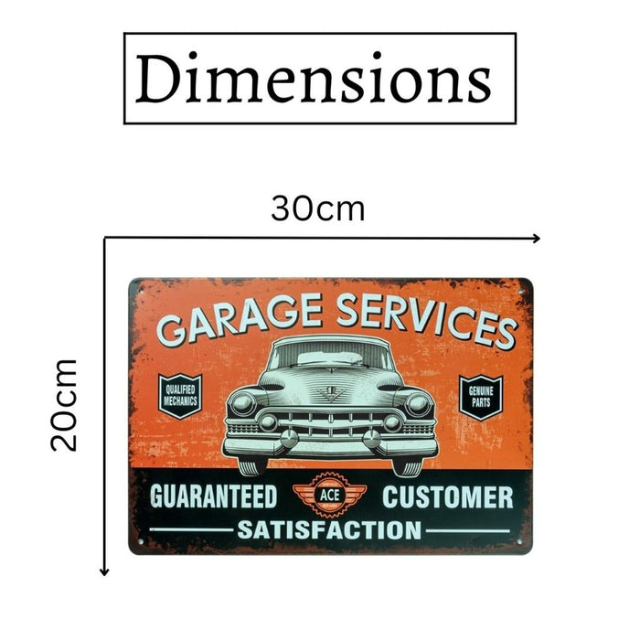 Number Plates Big wall sign - Ford Quality Mechanics - eazy wagon