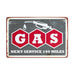 Number Plates Big Wall Sign – GAS Next Service 100 Miles - eazy wagon