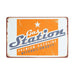 Number Plates Big Wall Sign – Gas Station - eazy wagon