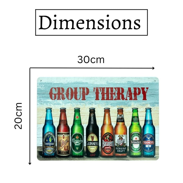 Number Plates Big wall sign - Group Therapy Bottles - eazy wagon