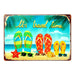 Number Plates Big wall sign - Its Travel Time - eazy wagon