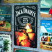 Number Plates Big wall sign - Jackdaniels Glass - eazy wagon