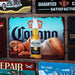 Number Plates Big Wall Sign – Ladie Corona Extra Beer - eazy wagon
