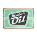 Number Plates Big Wall Sign – Motor Oil - eazy wagon