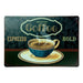 Number Plates Big wall sign - Roasted Coffee Espresso - eazy wagon