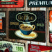 Number Plates Big wall sign - Roasted Coffee Espresso - eazy wagon