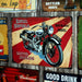 Number Plates Big wall sign - Royal Enfield 500 Bulleet - eazy wagon