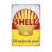 Number Plates Big Wall Sign – Shell Petrol - eazy wagon