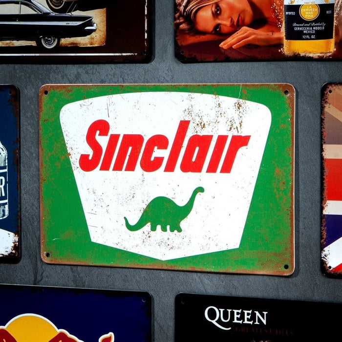 Number Plates Big Wall Sign – Sinclair - eazy wagon