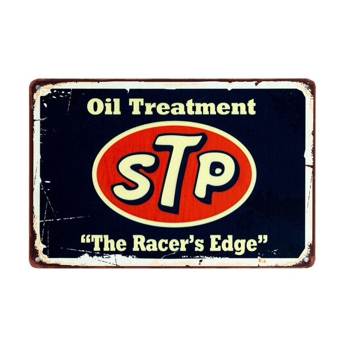 Number Plates Big Wall Sign – STP Oil Treatment - eazy wagon