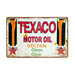 Number Plates Big Wall Sign – Texaco Motor Oil - eazy wagon