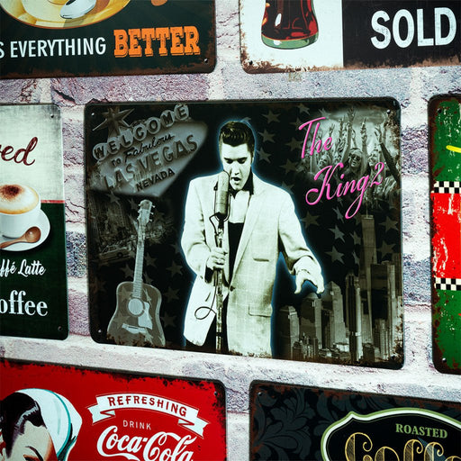 Number Plates Big wall sign - The King2 Singer - eazy wagon