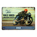 Number Plates Big wall sign - The Race Bred Motorcycle 1960 - eazy wagon