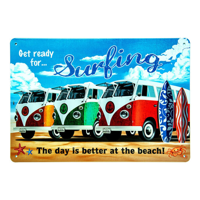 Number Plates Big wall sign - Volkswagen Surfing - eazy wagon