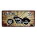 Number Plates wall sign - Bike parts Route66 - eazy wagon