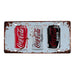 Number Plates wall sign - C Cola Cans - eazy wagon