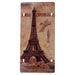 Number Plates wall sign - Eiffel Tower - eazy wagon