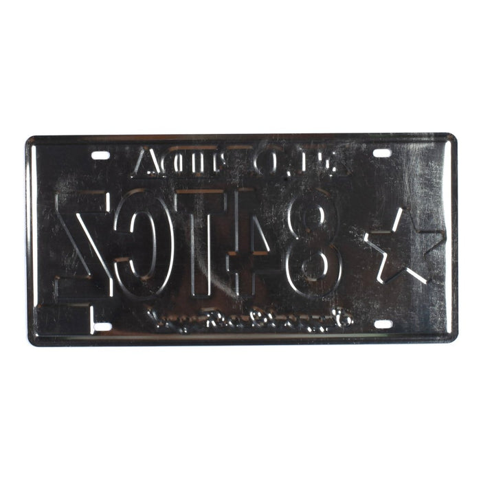 Number Plates wall sign - Florida 84TCZ - eazy wagon