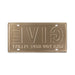 Number Plates wall sign - Give like you have plenty - eazy wagon